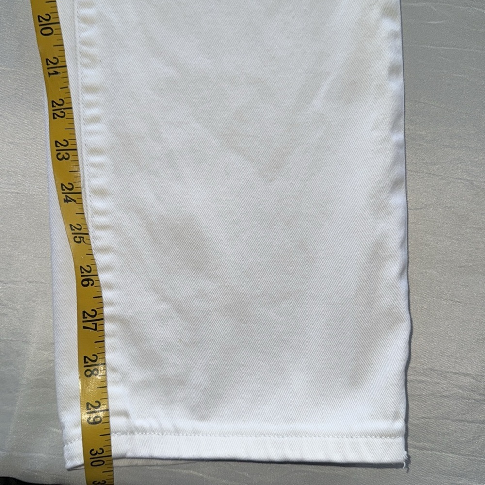Vintage Ralph Lauren Jeans Co White Denim Jeans Classic Straight Ralph Lauren - Picture 2 of 13